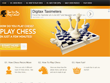 Tablet Screenshot of howdoyouplaychess.com